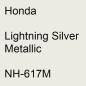 Preview: Honda, Lightning Silver Metallic, NH-617M.